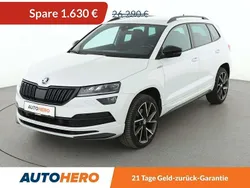 Moonweiss Gebraucht 2020 Skoda Karoq SportLine SUV | 24.660 € (Fairer Preis)