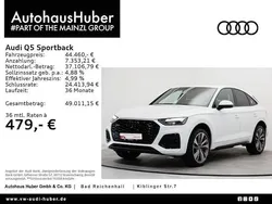 Gletscherweiß metallic (metallic) Gebraucht 2023 Audi Q5 Sportback Ambiente SUV | 43.390 € (Fairer Preis)