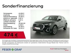 Mythosschwarz metallic Gebraucht 2024 Audi Q3 Sportback Ambiente SUV | 41.836 € (Fairer Preis)
