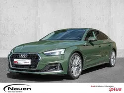 Distriktgrün metallic Gebraucht 2024 Audi A5 Sportback Advanced Plus Limousine | 38.941 € (Guter Preis)