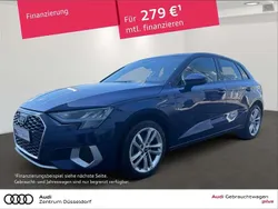 Blau Gebraucht 2023 Audi A3 Sportback Advanced Limousine | 24.970 € (Superpreis)