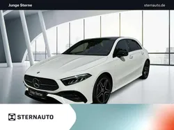 Unilack polarweiß Gebraucht 2024 Mercedes A200 AMG line Limousine | 34.986 € (Teuer)