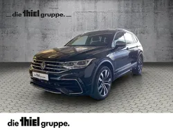 Schwarz Gebraucht 2024 VW Tiguan Allspace R-line SUV | 51.895 € (Teuer)