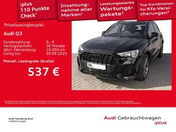 Mythosschwarz metallic Gebraucht 2024 Audi Q3 S-Line SUV | 45.910 € (Fairer Preis)