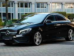 Schwarz Gebraucht 2017 Mercedes CLA180 AMG line Limousine | 17.990 € (Fairer Preis)
