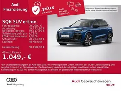 Ascariblau metallic Gebraucht 2024 Audi SQ6 e-tron Sport SUV | 79.090 € (Guter Preis)