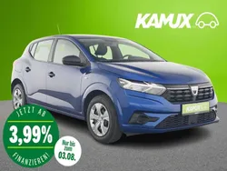 Blau Gebraucht 2021 Dacia Sandero Essentiel Kleinwagen | 12.490 € (Guter Preis)