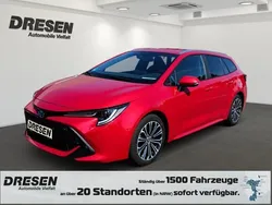 Rot Gebraucht 2022 Toyota Corolla Hybrid Team Kombi | 23.480 € (Guter Preis)