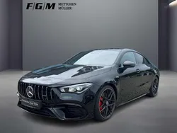 Kosmosschwarz metallic Gebraucht 2022 Mercedes CLA45 AMG AMG Coupé | 52.790 € (Fairer Preis)