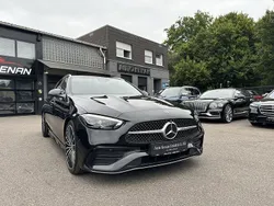 Schwarz Gebraucht 2022 Mercedes C300 AMG line Kombi | 39.880 € (Etwas zu teuer)