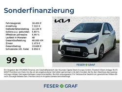 Schneeweiss Gebraucht 2024 Kia Picanto GT-Line Kleinwagen | 17.850 € (Fairer Preis)