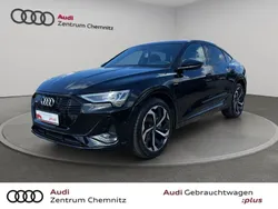 Schwarz Gebraucht 2023 Audi e-tron Sportback S-Line SUV | 54.990 €