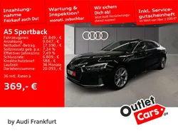 Brillantschwarz Gebraucht 2022 Audi A5 Advanced Coupé | 25.849 € (Guter Preis)