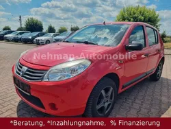 Rot Gebraucht 2009 Dacia Sandero Ambiance Kleinwagen | 1.490 € (Superpreis)