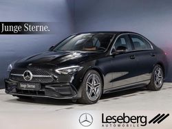 Schwarz Gebraucht 2024 Mercedes C200 AMG Limousine | 40.690 € (Fairer Preis)