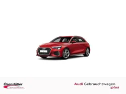 Rot Gebraucht 2022 Audi A3 Sportback S-Line Limousine | 28.760 € (Superpreis)