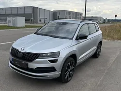 Silber Gebraucht 2021 Skoda Karoq SportLine SUV | 26.300 € (Fairer Preis)