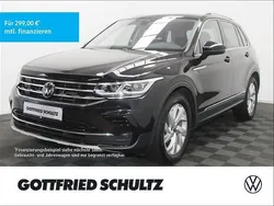 Schwarz Gebraucht 2022 VW Tiguan Elegance SUV | 30.650 € (Guter Preis)