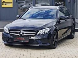 Obsidianschwarz metallic Gebraucht 2018 Mercedes C180 Avantgarde Kombi | 17.400 € (Guter Preis)