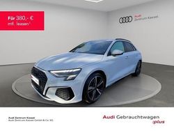 Weiß (gletscherweiß metallic) Gebraucht 2023 Audi A3 Sportback S-Line Kleinwagen | 25.991 € (Etwas zu teuer)
