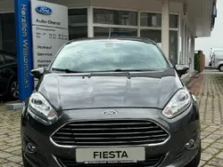 Magneticgrau (metallic) Gebraucht 2017 Ford Fiesta Titanium Kleinwagen | 11.470 € (Etwas zu teuer)