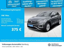Indiumgrau metallic/schwarz Gebraucht 2024 VW T-Roc Style SUV | 30.190 € (Fairer Preis)