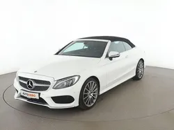 Weiß Gebraucht 2017 Mercedes C200 AMG line Cabrio | 28.240 € (Fairer Preis)