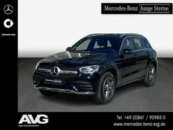Schwarz Gebraucht 2021 Mercedes GLC300e AMG SUV | 33.800 € (Guter Preis)