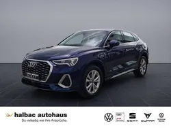 Navarrablau metallic Gebraucht 2021 Audi Q3 Sportback S-Line SUV | 31.820 € (Guter Preis)