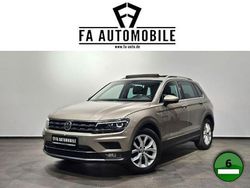 Titanium beige metalli (metallic) Gebraucht 2018 VW Tiguan Highline SUV | 24.890 € (Fairer Preis)