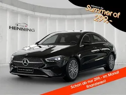 Schwarz Gebraucht 2024 Mercedes CLA180 Progressive Limousine | 32.780 € (Fairer Preis)