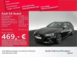 Mythosschwarz metallic Gebraucht 2021 Audi S4 Sport Kombi | 39.898 € (Guter Preis)