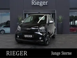 Schwarz Gebraucht 2024 Smart ForTwo Electric Drive Exclusive Cabrio | 17.479 € (Fairer Preis)