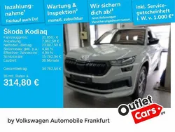 Stahlgrau Gebraucht 2022 Skoda Kodiaq SportLine SUV | 31.850 € (Teuer)