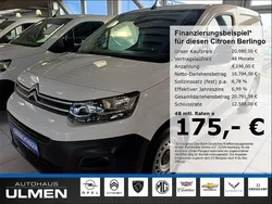 Weiss Gebraucht 2023 Citroën Berlingo PureTech Van / Kleinbus | 20.980 € (Fairer Preis)