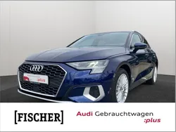 Blau Gebraucht 2023 Audi A3 Sportback Advanced Limousine | 29.849 € (Guter Preis)