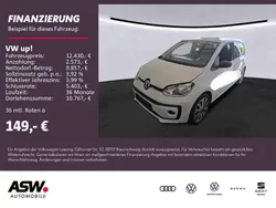Weiß Gebraucht 2021 VW up! United Kleinwagen | 12.430 € (Fairer Preis)