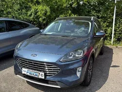 Chromablau metallic Gebraucht 2021 Ford Kuga Titanium SUV | 23.990 € (Fairer Preis)