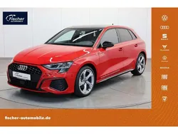 Rot Gebraucht 2023 Audi A3 Sportback S-Line Limousine | 29.980 € (Guter Preis)