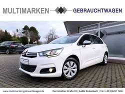 Weiss Gebraucht 2015 Citroën C4 PureTech Limousine | 7.490 € (Fairer Preis)