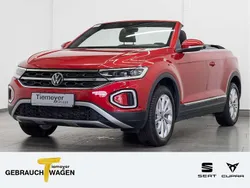 Rot Gebraucht 2024 VW T-Roc Cabriolet Style Cabrio | 25.110 € (Superpreis)