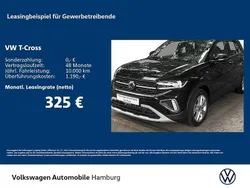 Schwarz Neu 2025 VW T-Cross Life SUV | 34.310 € (Teuer)