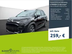 Lackierung schwarz perla nera/typ aussenverkleidung metalliclackierung Gebraucht 2023 Citroën C3 Aircross Feel SUV | 19.990 € (Etwas zu teuer)