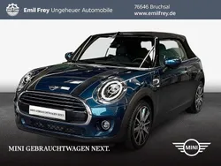 Deep laguna metallic Gebraucht 2021 Mini Cooper Cabriolet Cabrio | 24.470 € (Fairer Preis)