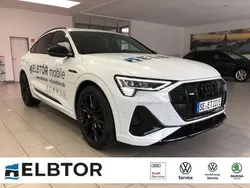 Weiß Gebraucht 2022 Audi e-tron Sportback S-Line SUV | 78.659 €