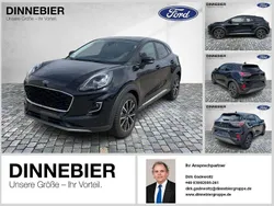 Obsidian schwarz metallic Gebraucht 2023 Ford Puma Gen-E Titanium X SUV | 20.490 €