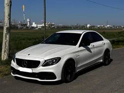 Weiß Gebraucht 2017 Mercedes C63S AMG AMG Limousine | 48.500 € (Fairer Preis)