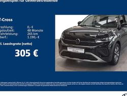 Schwarz Neu 2025 VW T-Cross Life SUV | 31.140 € (Etwas zu teuer)