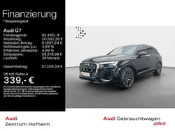 Mythosschwarz metallic Gebraucht 2024 Audi Q7 S-Line SUV | 82.480 € (Guter Preis)