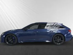 Blau Neu 2024 Audi RS6 Performance Kombi | 138.900 € (Guter Preis)